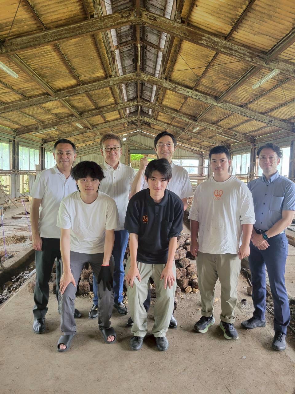 熊本県知事と記念撮影