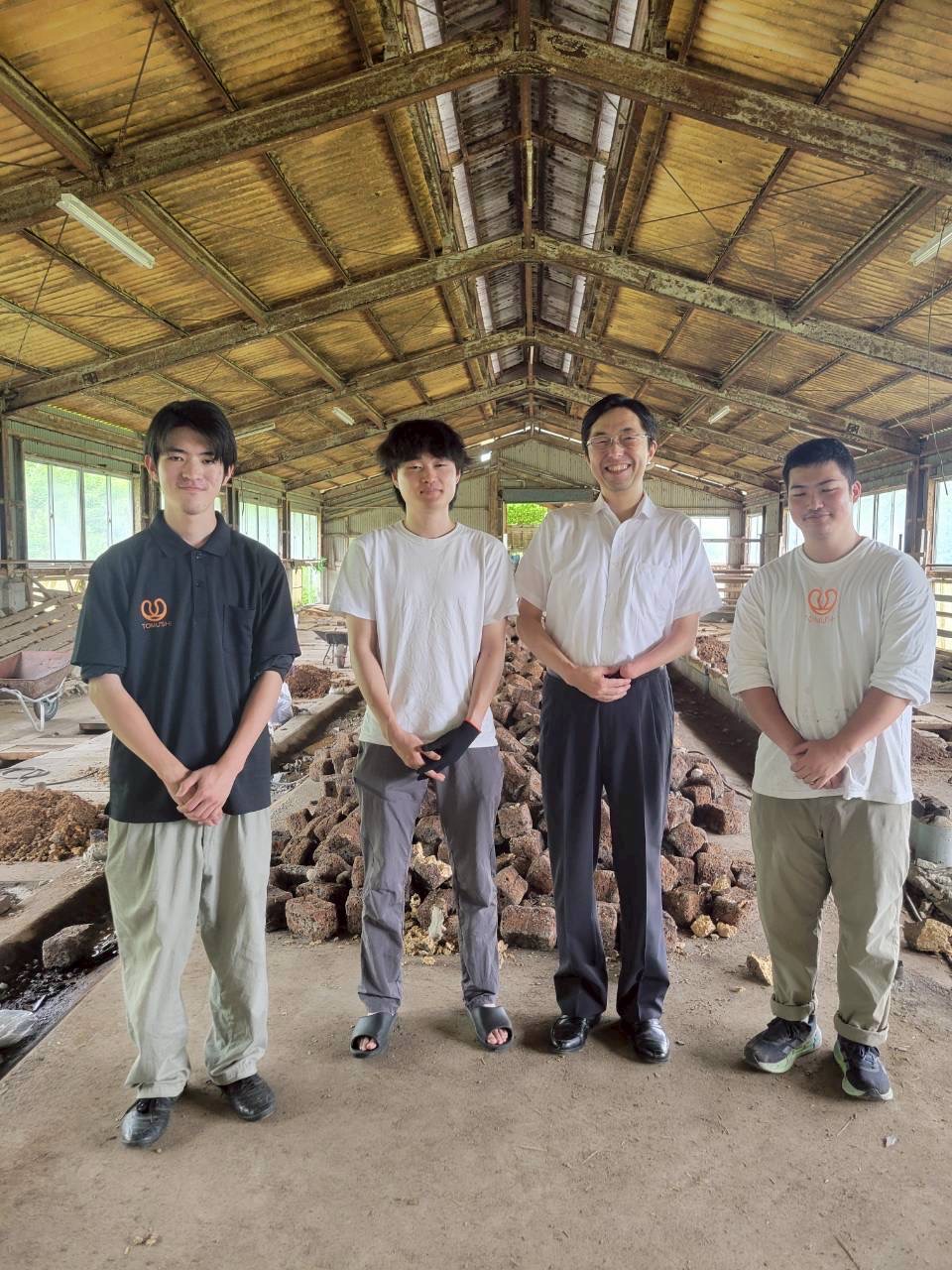 視察 集合写真